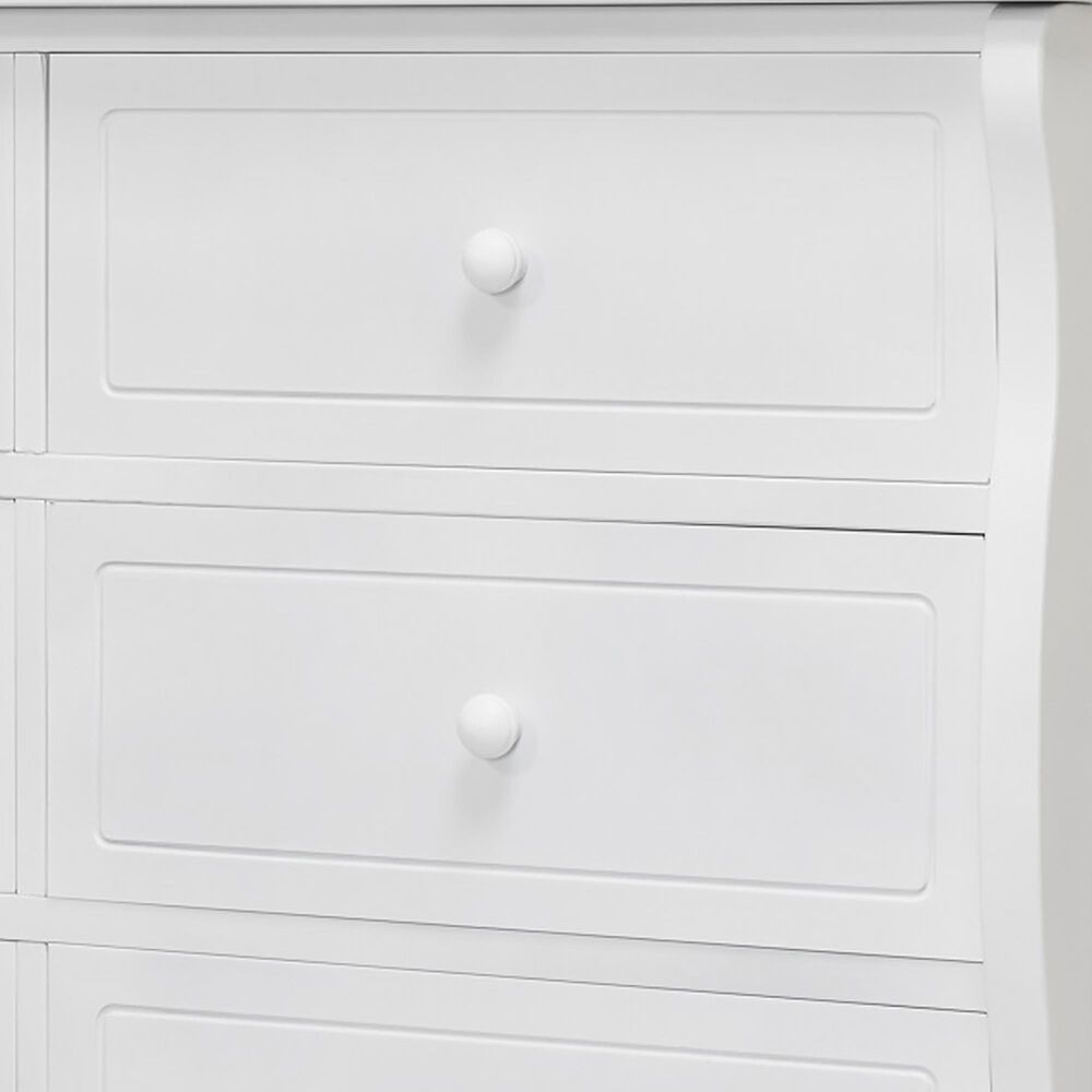 Sorelle Princeton 6-Drawer Double Dresser in White, , large
