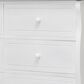 Sorelle Princeton 6-Drawer Double Dresser in White, , large