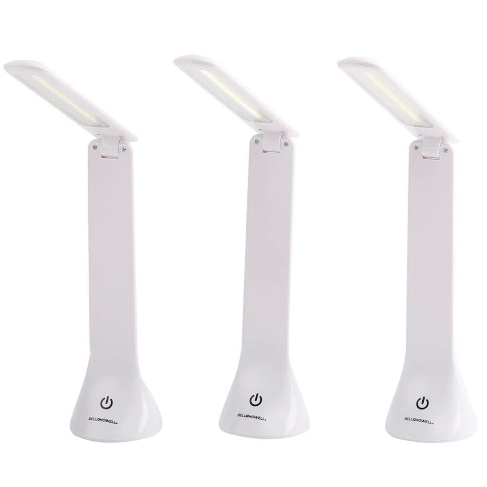 Bell and Howell Power Table Portable LED Lamp (Set of 3), , large