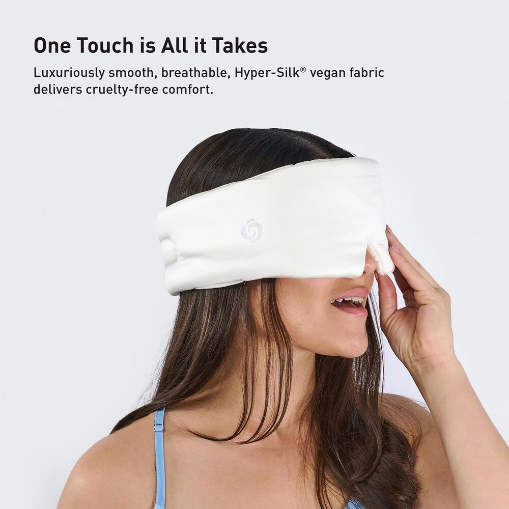 Bedgear Hyper-Silk Sleep Mask in White, , large