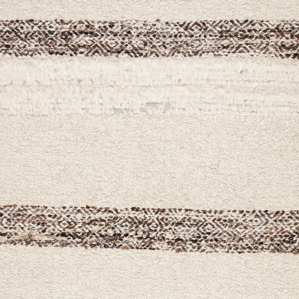 Safavieh Natura NAT321A 6&#39; Round Ivory and Brown Area Rug, , large