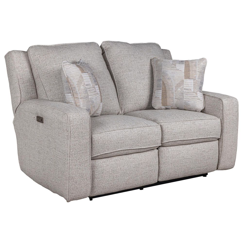 Southern Motion City Limits Power Reclining Loveseat in Mavis Sugar, , large