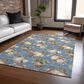 Dalyn Rug Company Wonderland WN36 Denim 3" x 5" Area Rug, , large