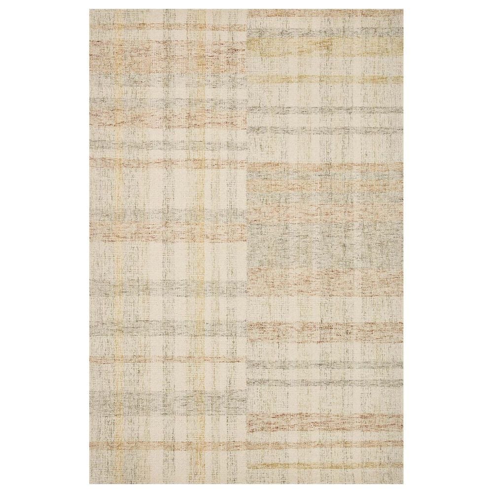 Chris Loves Julia x Loloi Chris 5" x 7"6" Natural and Multicolor Area Rug, , large