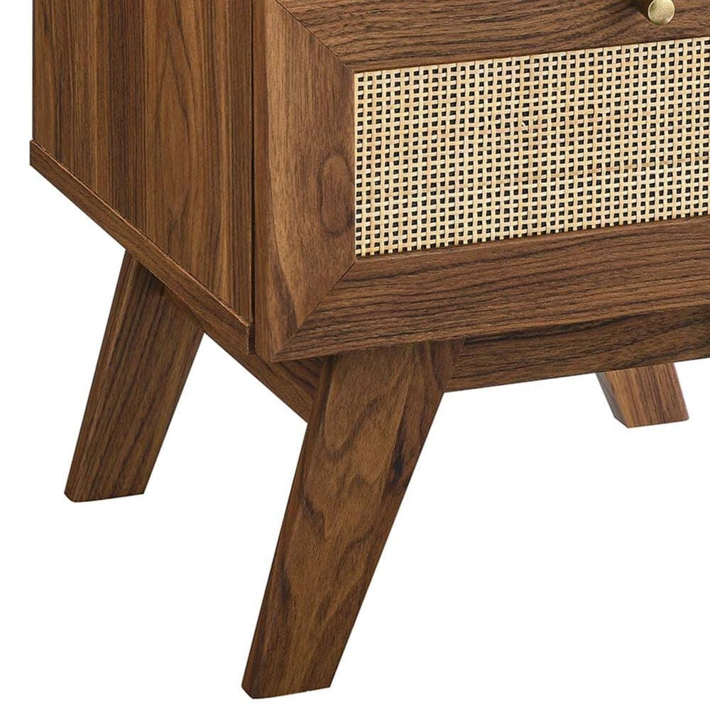 Modway Soma 2 Drawer Nightstand in Walnut, , large