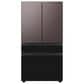 Samsung Bespoke Bespoke 4-Door French Door Refrigerator Middle Panel in Charcoal Glass, , large