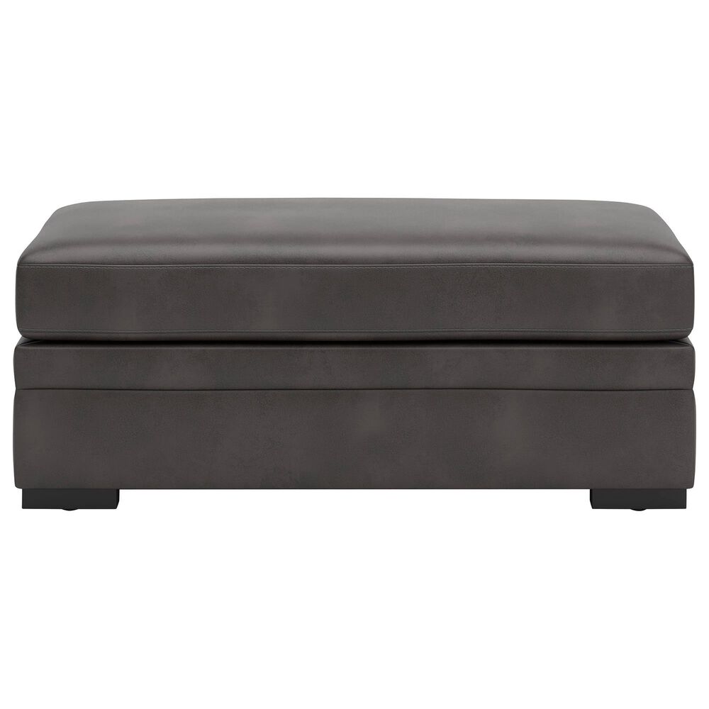 Ashley Lofton-Pike Oversized Accent Ottoman in Shadow, , large