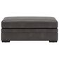 Ashley Lofton-Pike Oversized Accent Ottoman in Shadow, , large