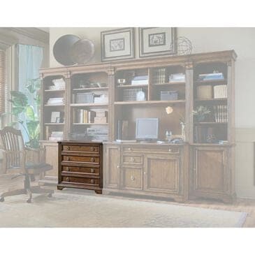 Hooker Furniture Brookhaven Lateral File in Medium Wood, , large