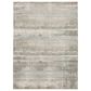 Karastan Solitude Silk Road 2"7" x 7"3" Cream Dark Grey Runner, , large