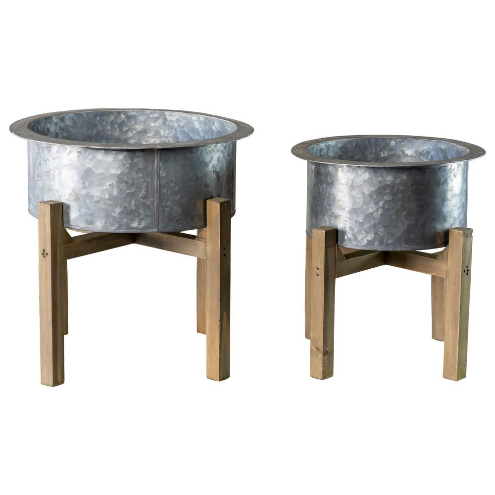 VIP Home and Garden American Mercantile Planter (Set of 2), , large
