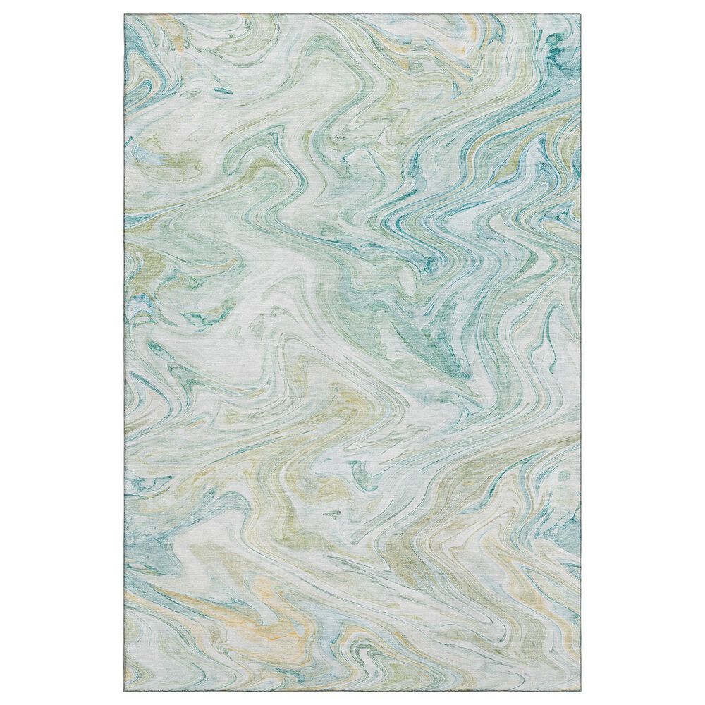 Dalyn Rug Company Ravenna RN8 10" x 14" Sky Area Rug, , large