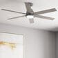 Hunter Gravity 60" Ceiling Fan with LED Light in Matte Silver, , large
