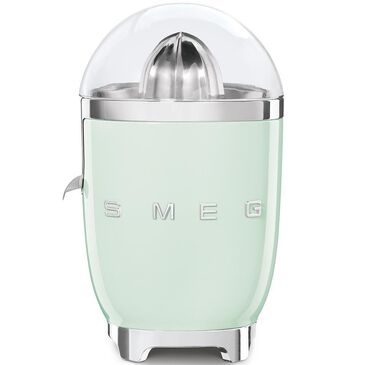 SMEG Retro Style Citrus Juicer in Pastel Green and Polished Chrome, , large