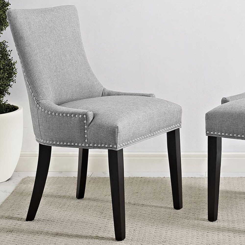 Modway Marquis Fabric Dining Chair in Light Gray NFM(05)