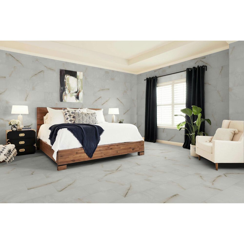 Shaw Astoria Oyster 12" x 24" Matte Porcelain Tile, , large