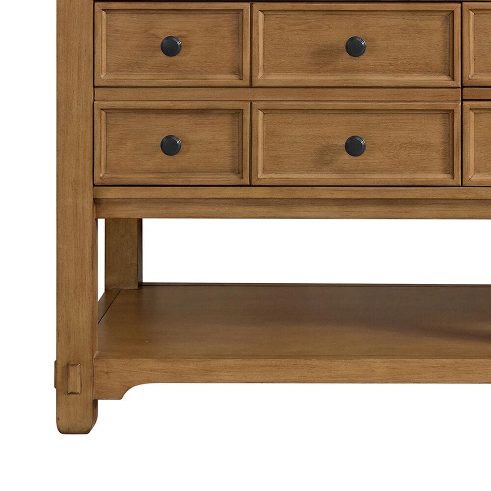 James Martin Vanities Malibu 72" Double Bathroom Vanity in Amber Birch with 3 cm Charcoal Soapstone Quartz Top and Rectangular Sinks, , large