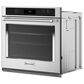 KitchenAid 30" Single Wall Oven with Air Fry Mode in PrintShield Stainless Steel, , large