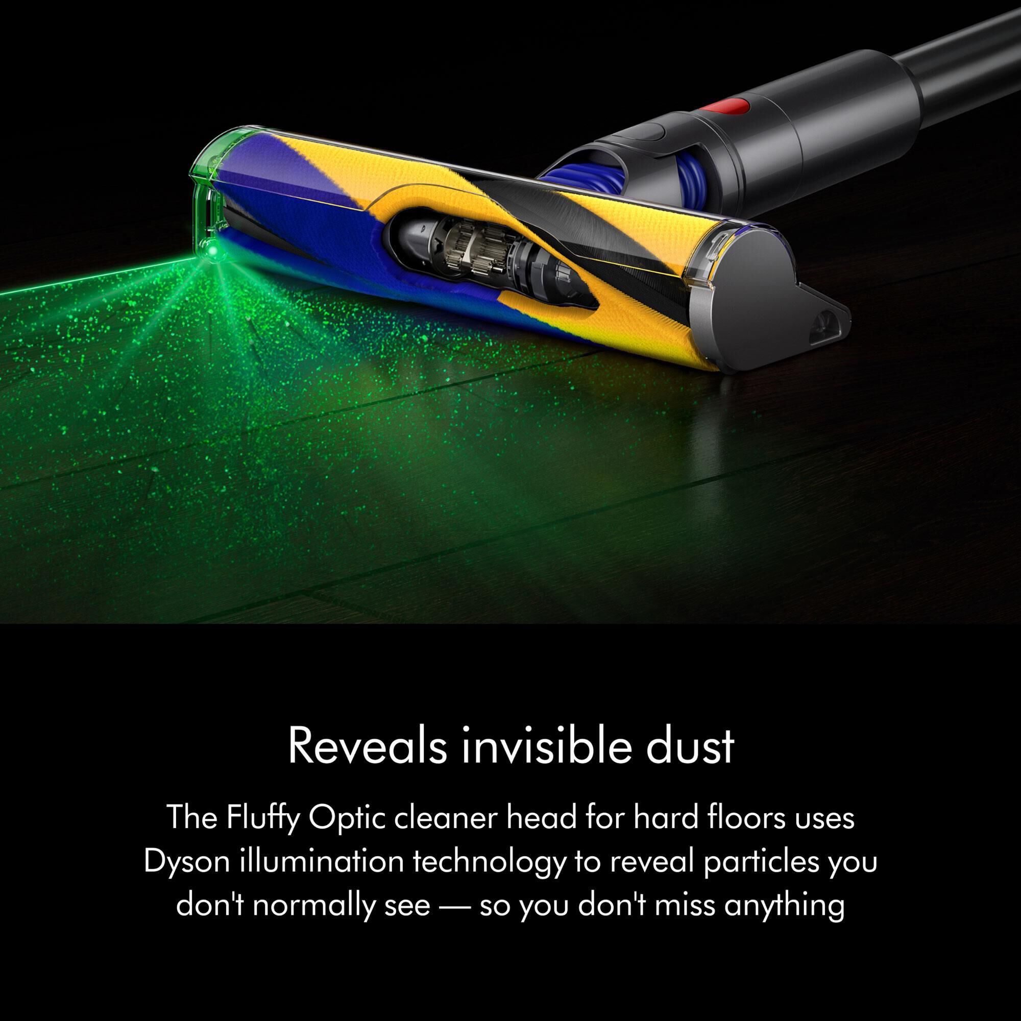 Dyson V15 Detect Cordless Vacuum in Yellow and Nickel