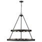 Golden Lighting Castile 15-Light Chandelier in Matte Black, , large