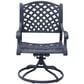 World Source Castle Rock 7-Piece Dining Set in Black, , large