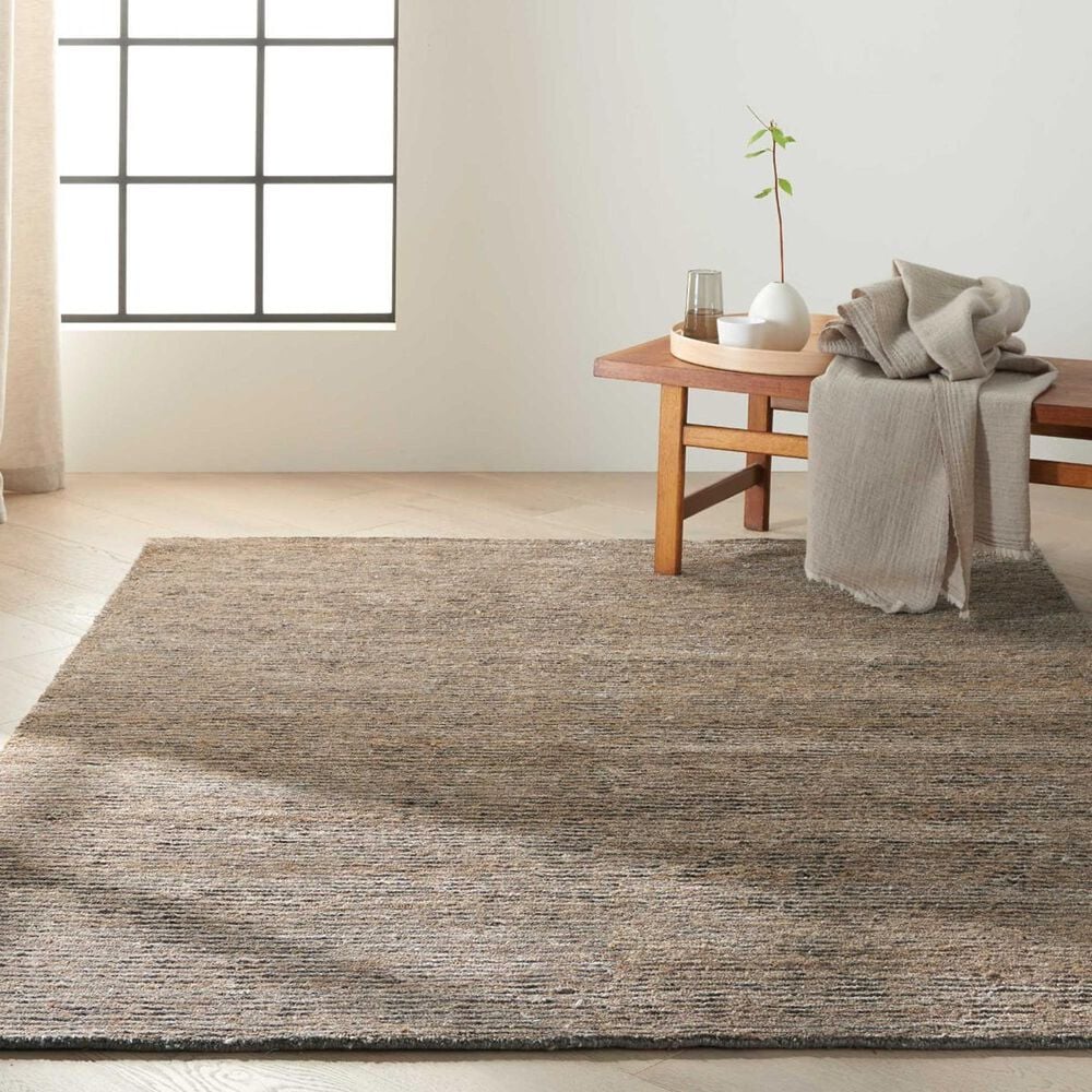 Nourison Mesa Hematite 4&#39; x 6&#39; Area Rug, , large