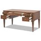 Jennifer Taylor Home Dauphin 59" 5-Drawer Executive Desk in Brown, , large