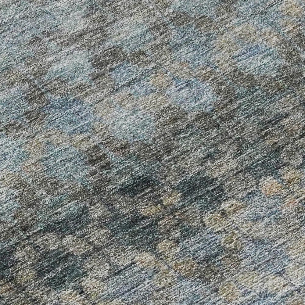 Dalyn Rug Company Burano BU6 8&#39; Round Blue Indoor/Outdoor Area Rug, , large