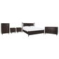 Ashley Dantenton California King Panel Bed with Dresser Chest and 2 Nightstands, , large