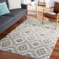 Safavieh Martha Stewart Lucia Shag MSR0781H 4" x 6" Dark Grey and Light Grey Area Rug, , large