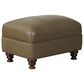 Simon Li Leather Ottoman in Triomphe Mushroom, , large
