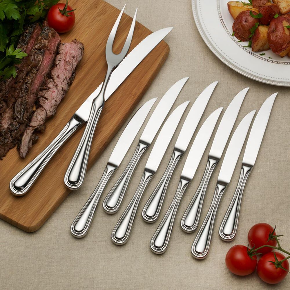 Lifetime Brands Mikasa 10 Piece Vintage Bead Carving Set Nebraska