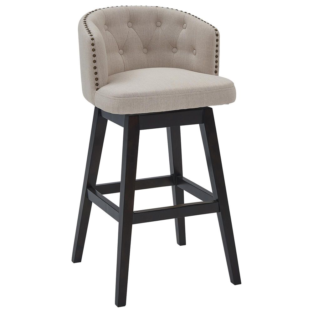 Blue River Celine 26" Swivel Counter Stool in Tan, , large