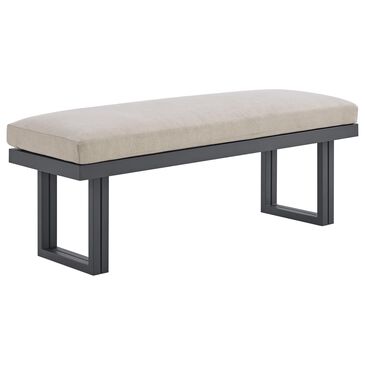 Mayberry Hill Playa Patio Dining Bench in Beige, , large