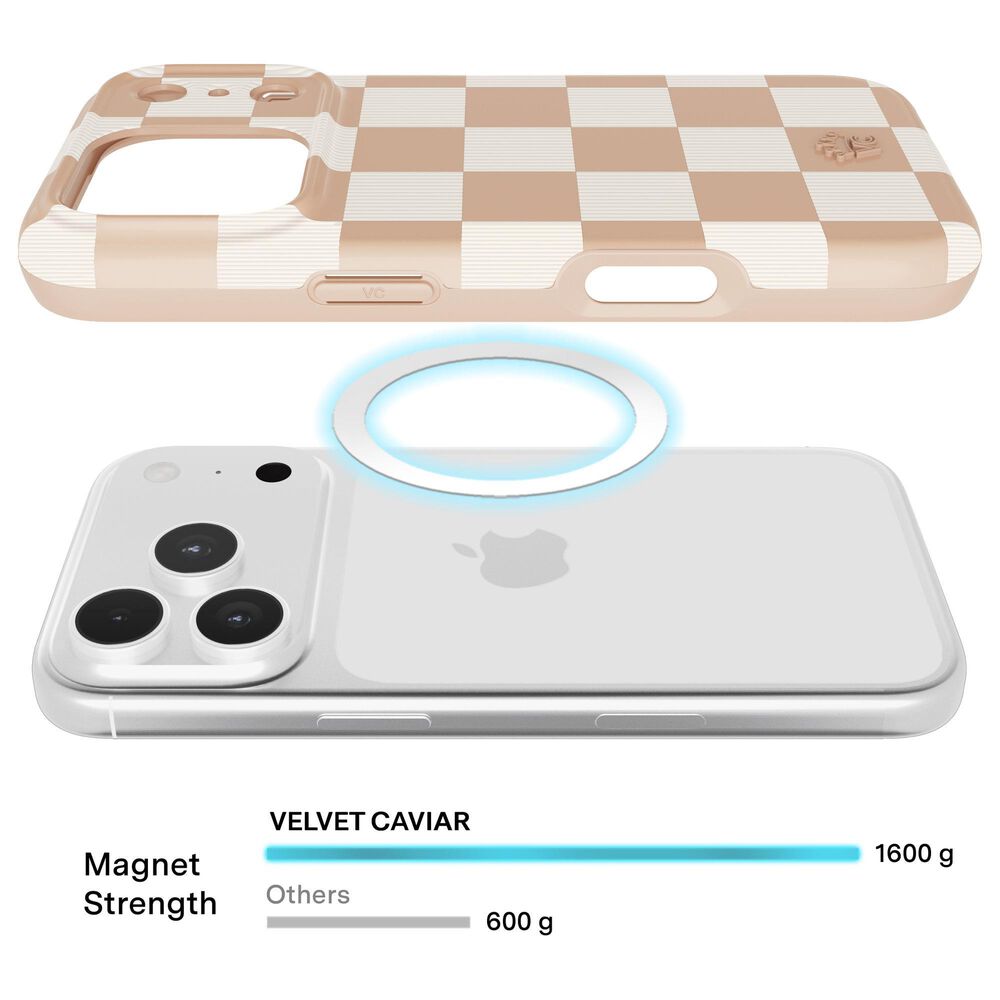 Velvet Caviar MagSafe Case for Apple iPhone 17 Pro in Nude Vibe Checker, , large