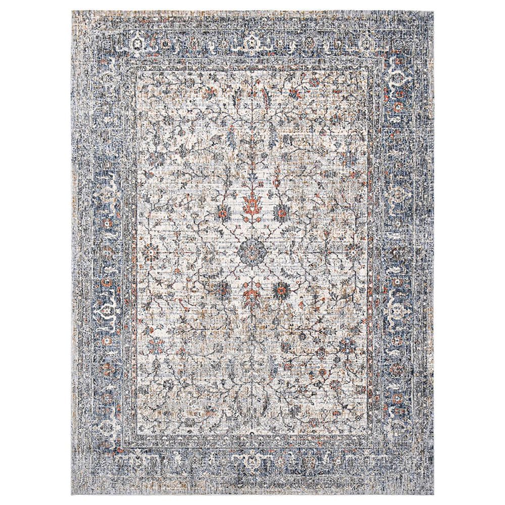 Amer Rugs Vermont 8"10" x 11"10" Ivory and Gray Area Rug, , large