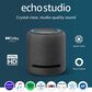 Amazon Echo Studio Hi-Res 330W Smart Speaker with Alexa in Charcoal, , large