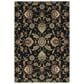 Oriental Weavers Kashan 9946K 3"10" x 5"5" Black Area Rug, , large