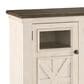 Ashley Bolanburg Extra Large 74" TV Stand in Antique White and Weathered Oak Top, , large