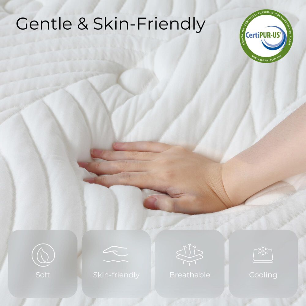 SweetNight Twilighty 14" Medium Queen Mattress in a Box, , large