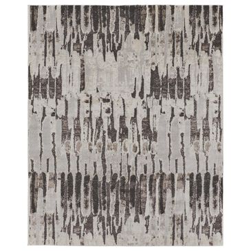 Feizy Vancouver 8" x 10" Gray and Charcoal Area Rug, , large