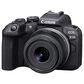Canon EOS R10 Mirrorless Camera with 18-45mm Lens in Black, , large
