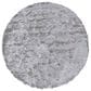 Feizy Indochine 8" Round Platinum Area Rug, , large