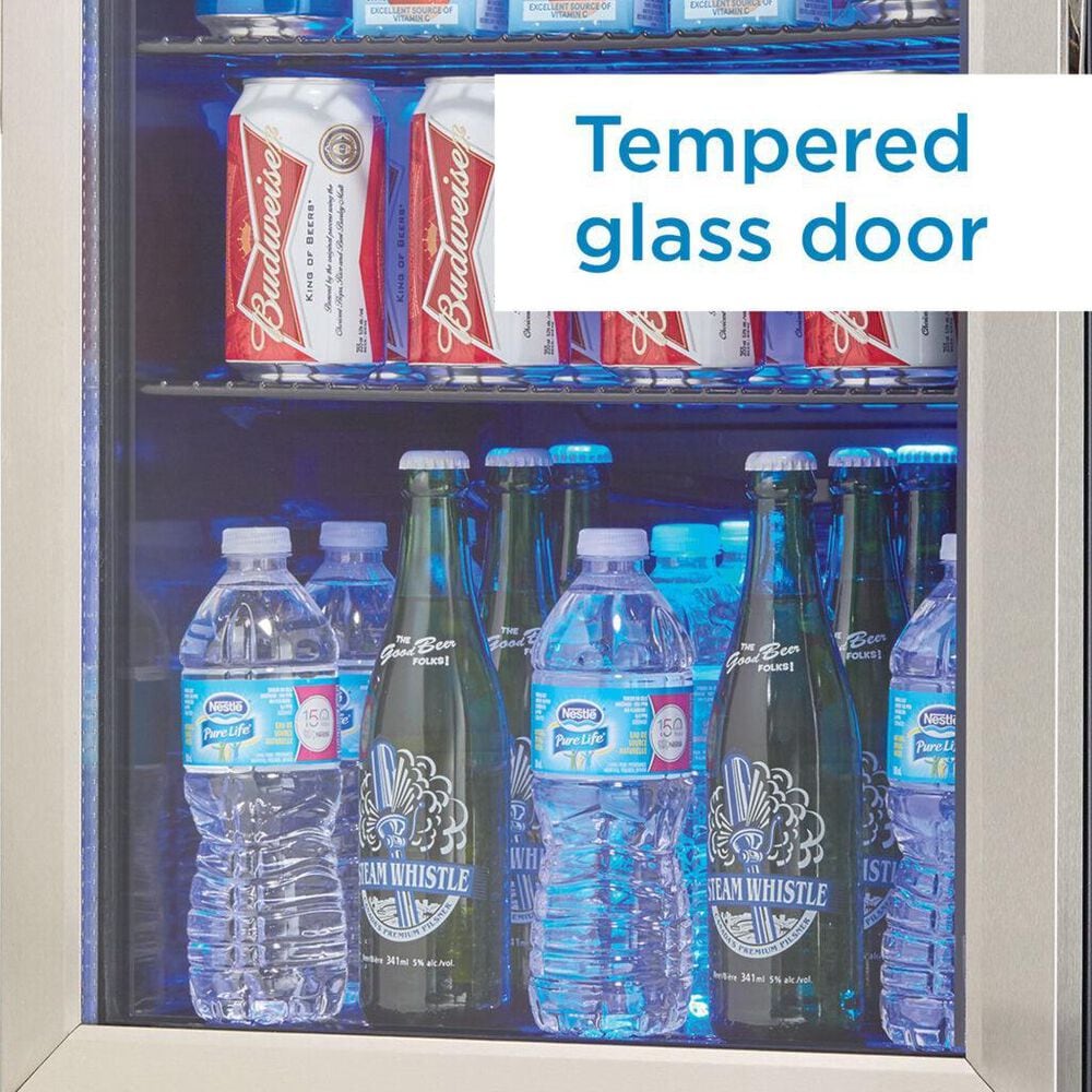 Danby 2.6 Cu. Ft. Freestanding Beverage Center in Stainless Steel, , large