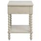 Hearth and Haven 1-Drawer Nightstand with Lower Shelf in Antique Cream, , large
