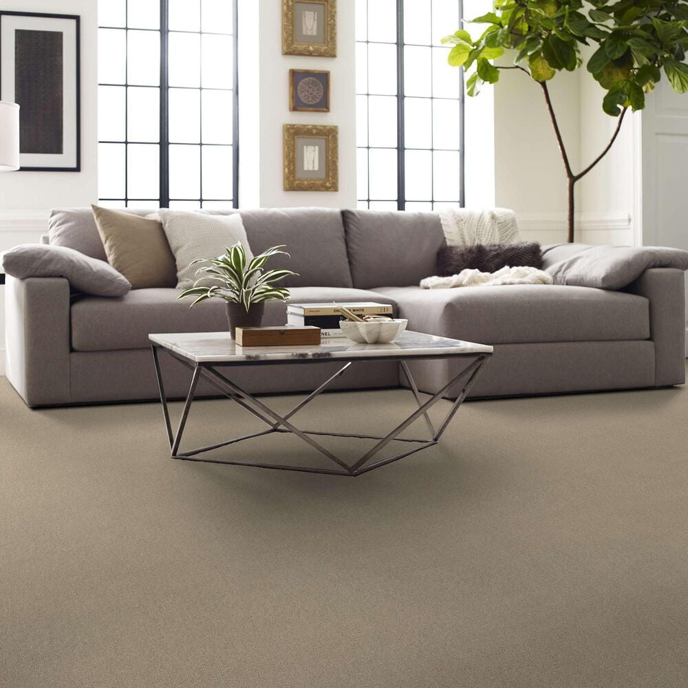 Shaw Lattice Carpet in Flax, , large