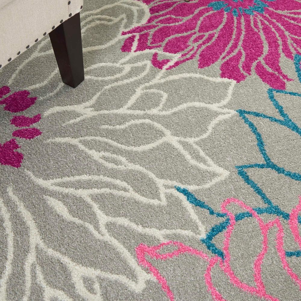 Nourison Passion Grey 8&#39; x 10&#39; Area Rug, , large
