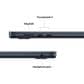 Apple MacBook Air 15-inch Laptop M5 chip - 10 Core CPU - 10 Core GPU - 24GB Memory - 1TB SSD - Midnight (Latest Model), , large