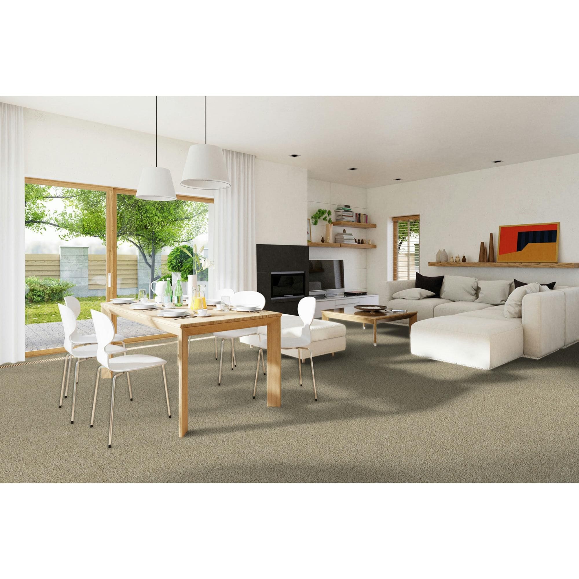 Dream Weaver Clear Skies II Carpet in Blush