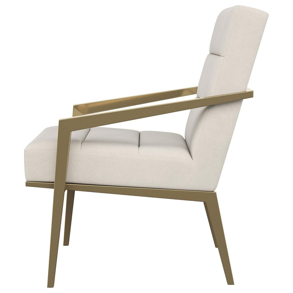 Coaster Kirra Accent Arm Chair in Cream, , large